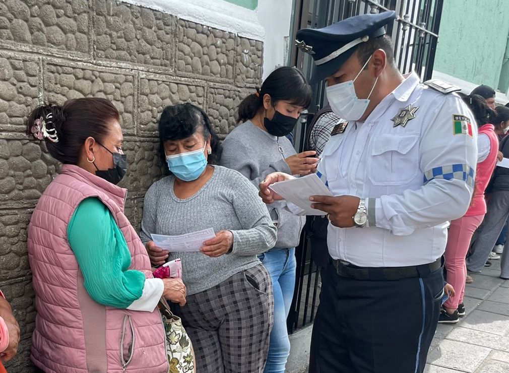 Policía de Huamantla emite recomendaciones de seguridad a usuarios de cajeros automáticos